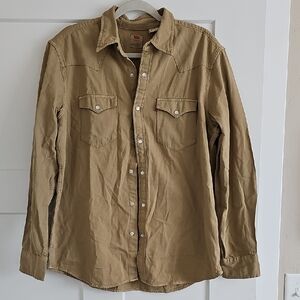 Levi's Men's Westren Pearl Snap Shirt